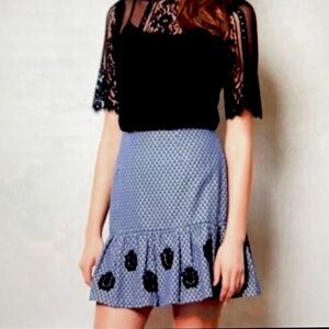 Anthropologie Leifsdottir Cateline Skirt size 6 NWT